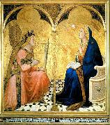Ambrogio Lorenzetti Annunciation painting